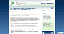 Desktop Screenshot of barfatigueblog.org